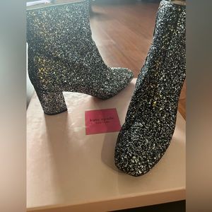 Kate Spade Junelle Glitter Booties